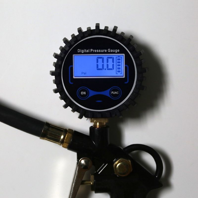 Đồng Hồ Đo Áp Suất Lốp Xe Kỹ Thuật Số 200 PSI