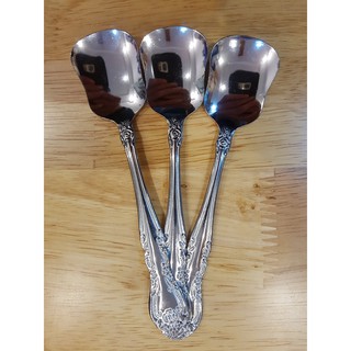 Set 3 thìa inox ăn kem