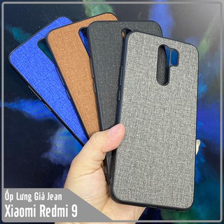 Ốp lưng cho xiaomi redmi 9 , giả jean viền tpu dẻo