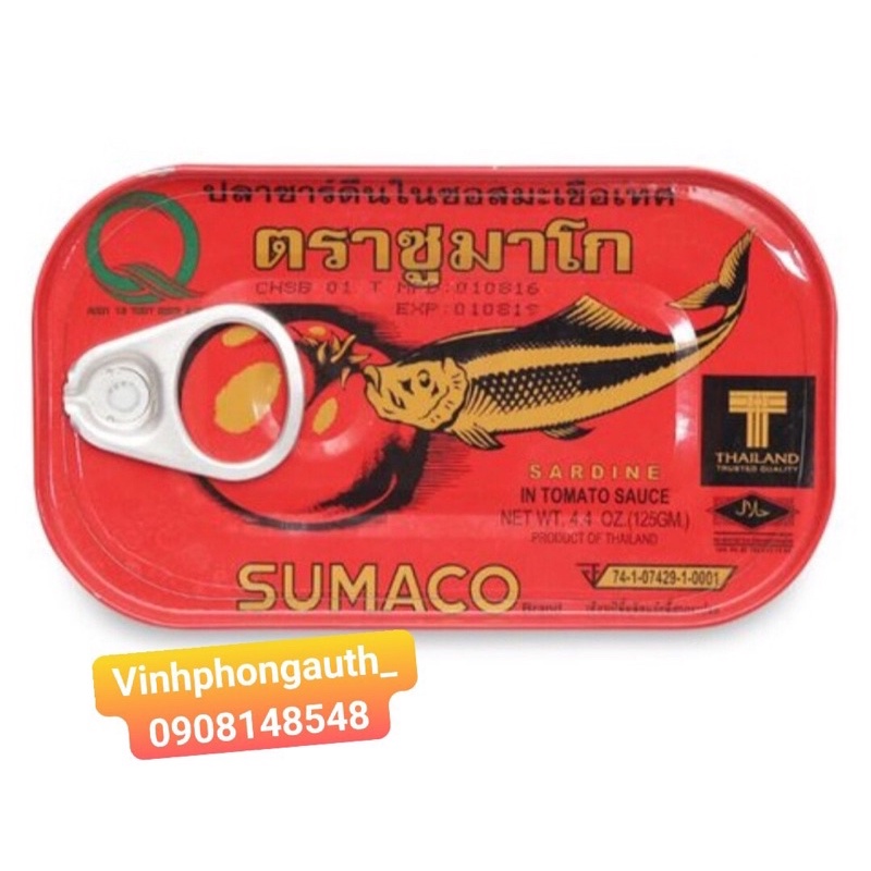 Cá mòi sumaco 125gr