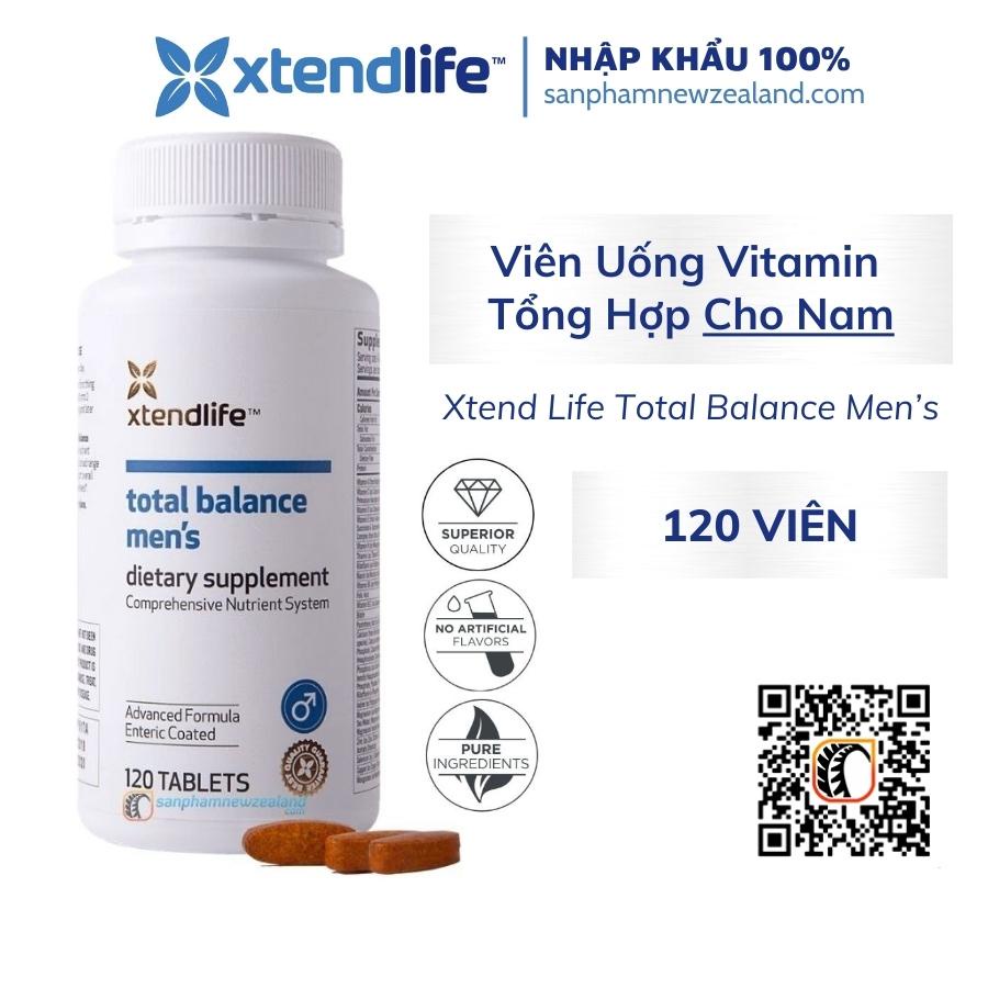 Viên Uống Vitamin Tổng Hợp Dành Cho Nam Giới Xtend Life Total Balance Men’s (120 viên)