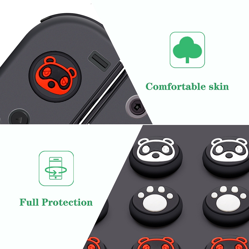 Vỏ Bọc Nút Điều Khiển Chơi Game Nintendo Switch / Lite Joy Conmb Bằng Cao Su Mềm Hình Quả Chanh