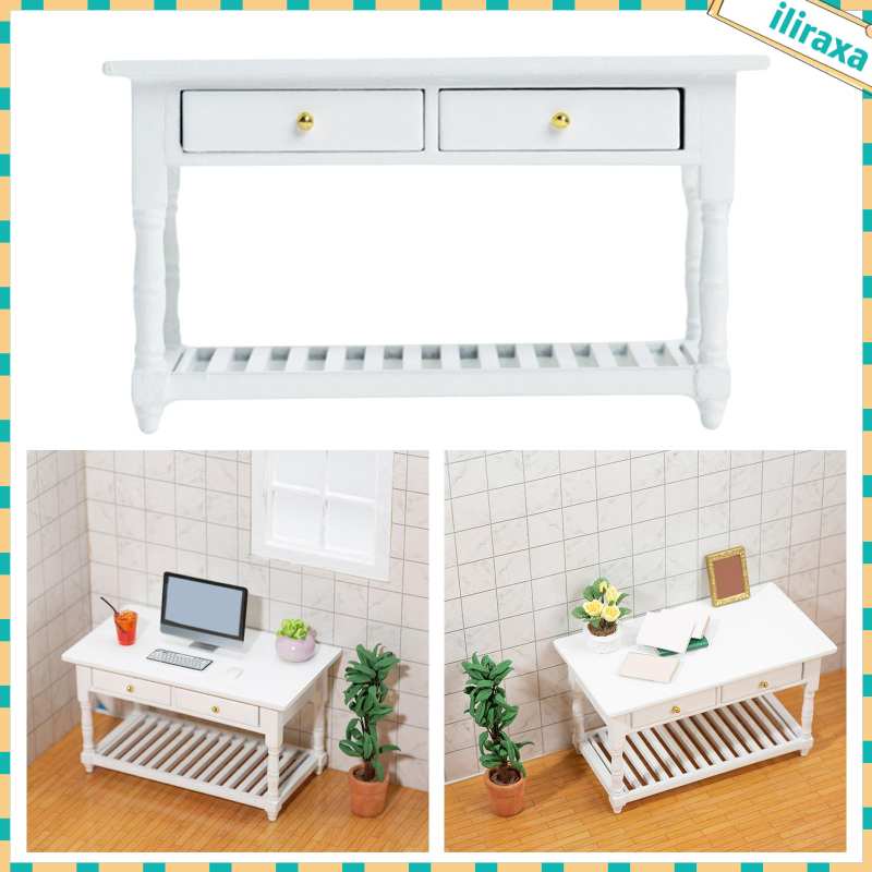 Mô Hình Phòng Khách / Bàn Phòng Khách DIY Trang Trí Nhà Búp Bê 1: 12