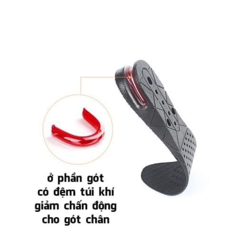 ^@^ LÓT GIÀY TĂNG CHIỀU CAO 3 NẤC (3-7cm)