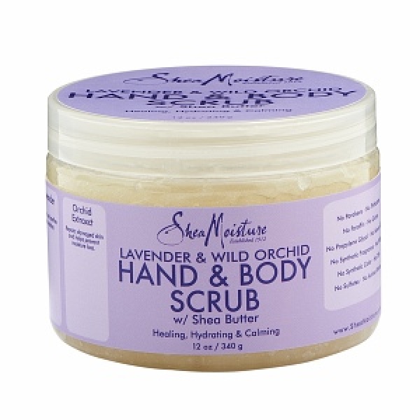 Bill US - Tẩy tế bào chết toàn thân SheaMoisture Lavender and Wild Orchid Hand and Body Scrub 340g