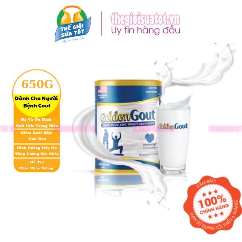 Sữa Golden gout sữa non cho người bệnh gout