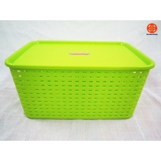 Rổ nhựa việt nhật có nắp