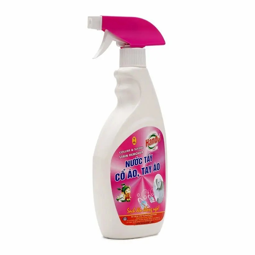 Nước tẩy cổ áo, tay áo 500ml Hando