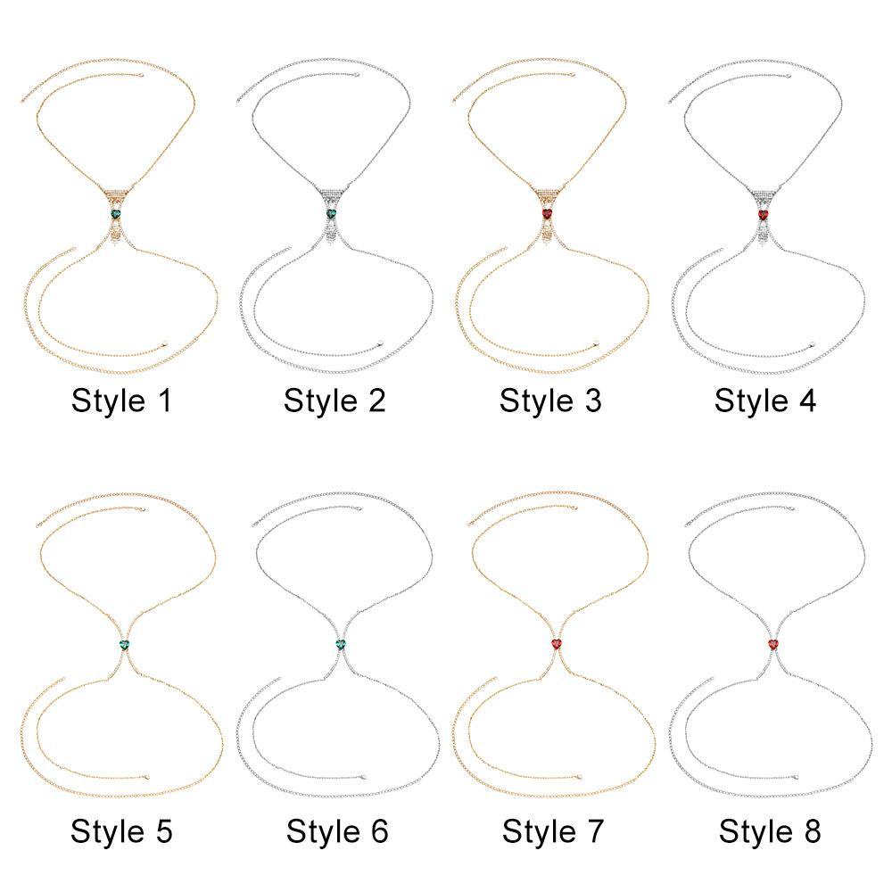 Dây Xích Trang Trí Áo Ngực Thời Trang Đi Biển Cho Nữ