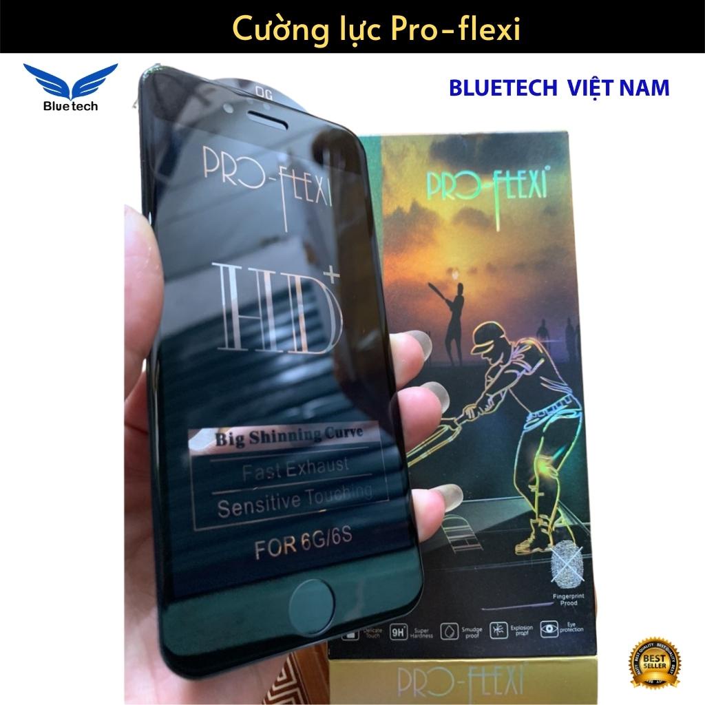 Kính cường lực Pro-Flexi Full màn hình cho iphone 6/6Plus/7Plus/8Plus/X/Xs/XsMax/11/11Pro/11ProMax/12ProMax/13/13ProMax