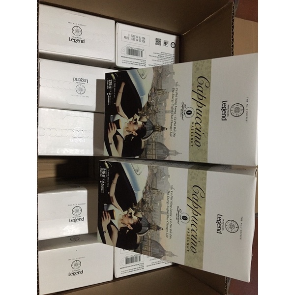 Combo THÙNG 12 hộp cà phê G7 hoà tan đặc biệt  CAPPUCCINO TRUNG NGUYÊN