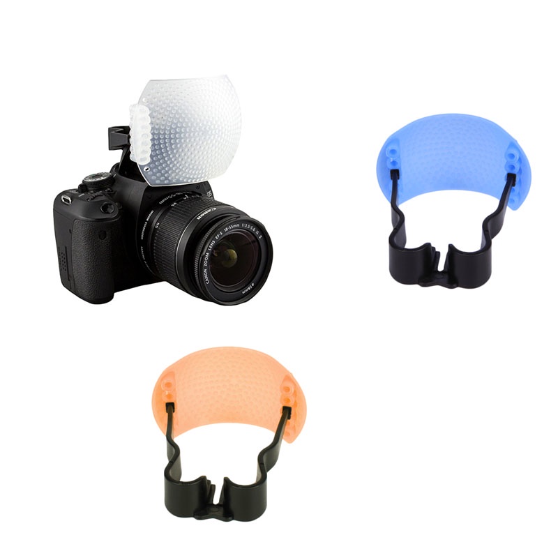 Hộp Tản Sáng 3 Trong 1 Cho Đèn Flash Máy Ảnh Canon Nikon Pentax