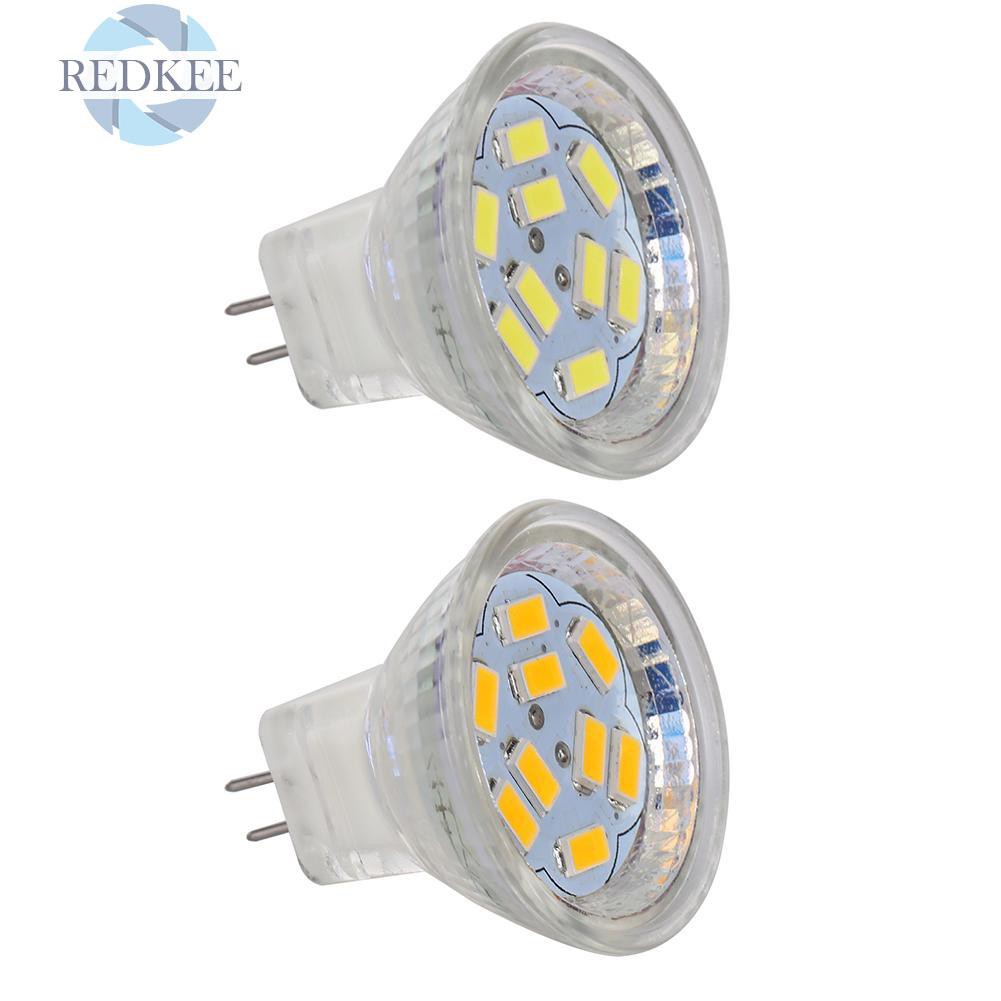 Bóng Đèn Led 3w Dc12V 5730smd Mr11 Ánh Sáng Đỏ