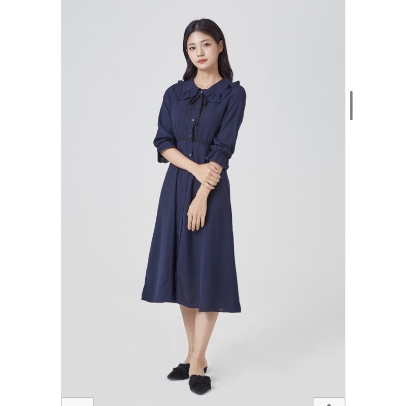 Đầm công sở midi