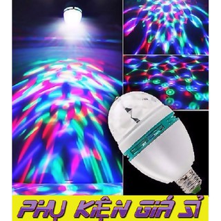 bóng đèn vũ trường xoay 7 màu (BH3T)