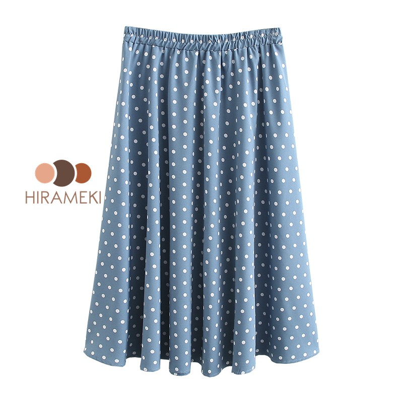 CHÂN VÁY CHỮ A CHẤM BI 60-100KG - CV51