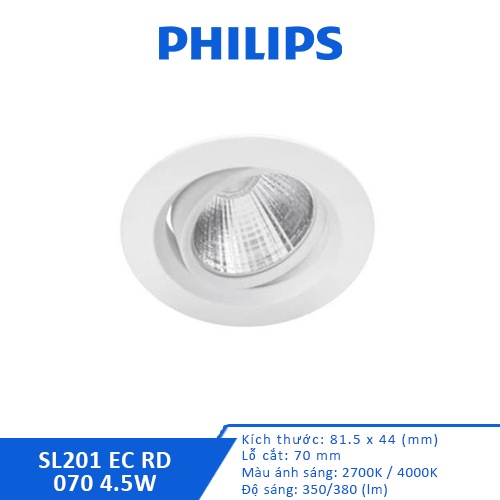 Đèn LED chiếu điểm Philips SL201