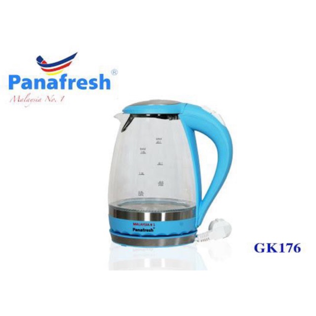 Ấm siêu tốc Panafresh GK-176 thuỷ tinh