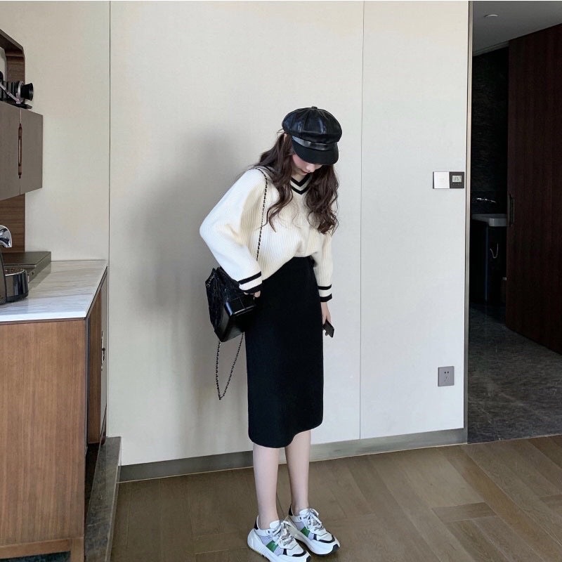 Set váy len thời trang