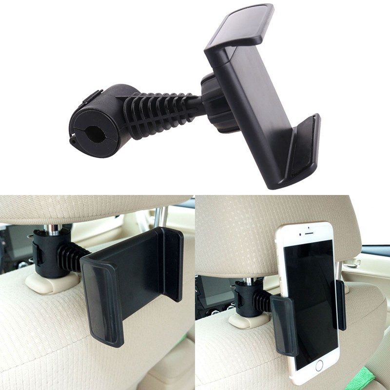 Giá Đỡ Điện Thoại Xoay 360 Độ Gắn Ghế Ngồi Xe Hơi / Xe Tải