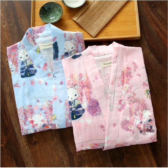 Áo Yukata choàng tắm, choàng ngủ thích hợp cho các cô nàng ưa thích sự thoải mái, sexy | BigBuy360 - bigbuy360.vn