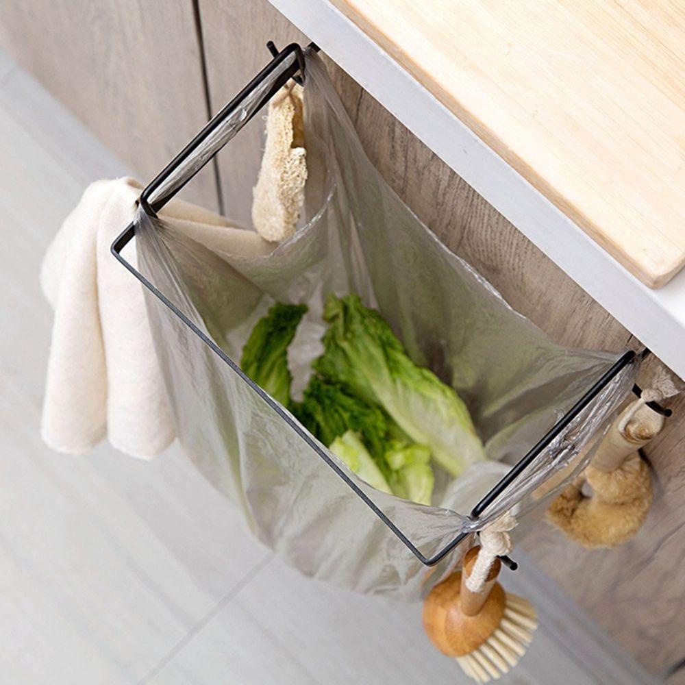 Giá Đỡ Túi Đựng Rác Bằng Thép Không Gỉ Tiện Lợi Dành Cho Nhà Bếp