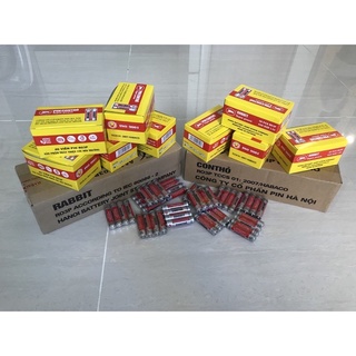4 cục pin đũa con Thỏ - pin AAA
