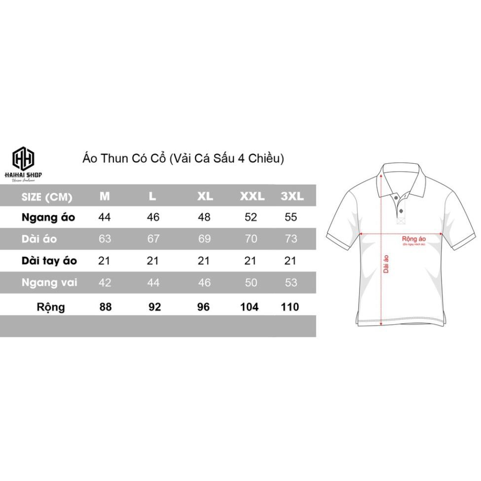 Áo Thun Polo Nam Nữ cổ bẻ hình Trippy Land vải Cá Sấu Cotton 4 Chiều Chính Hãng Ken T-Shirt 2021