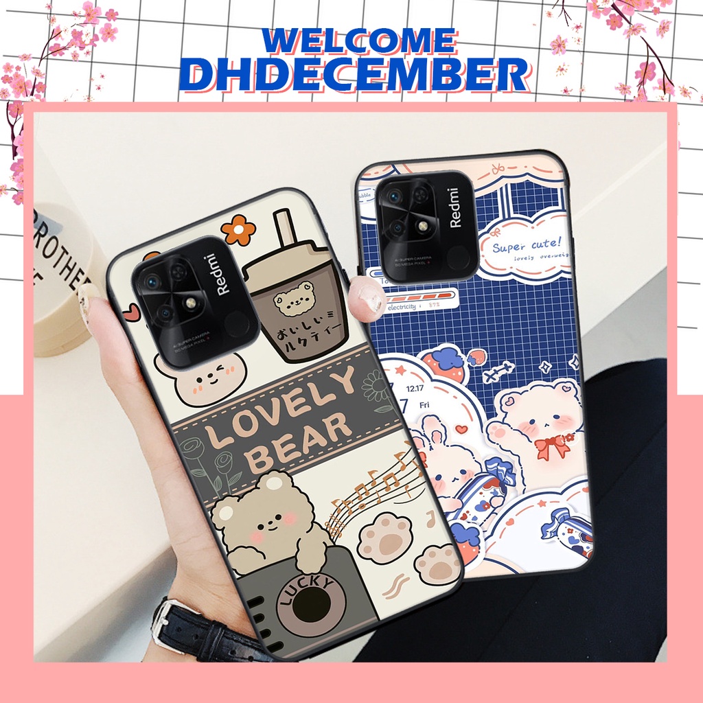 Ốp lưng Xiaomi REDMI 10C in hình nice ,good luck happy ốp xinh viền dẻo đẹp chất