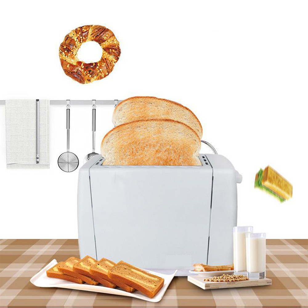 Máy Nướng Bánh Nhảy - Bánh Mì Vuông (Trắng) US906