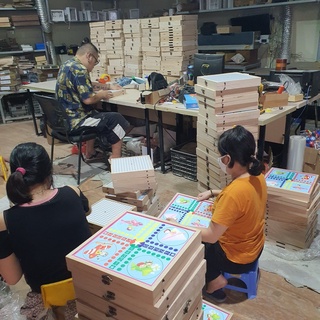 [COMBO 3 trò] Cờ búng, Cờ cá ngựa, Cờ caro- BROAD GAME
