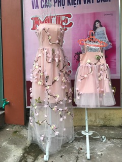 Váy dự tiệc mẹ và bé