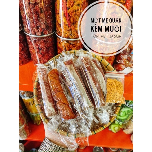 Mứt me quấn nguyên trái hủ 450gr