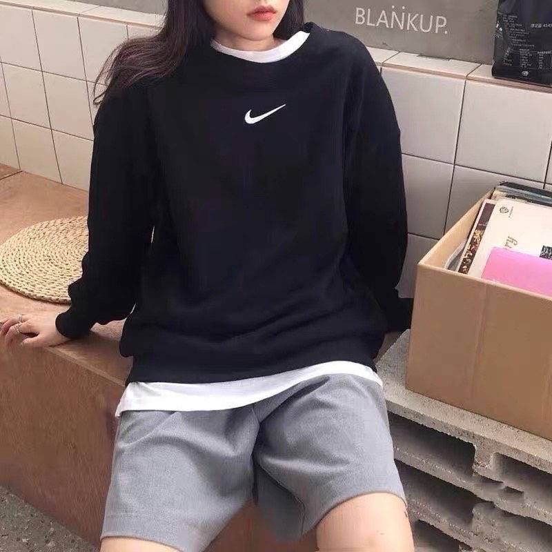 ÁO SWEATER NỈ FORM RỘNG UNISEX (có hình chụp thật)