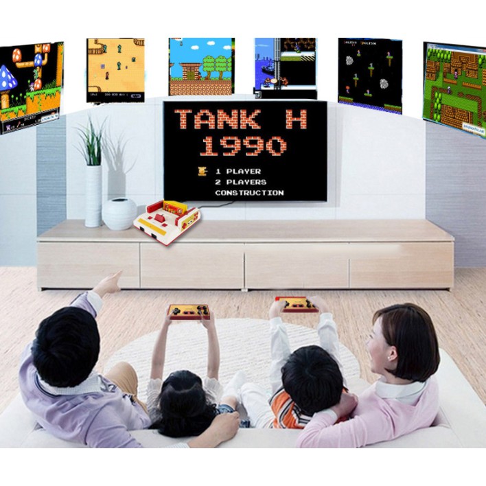 [5973] MÁY GAME NES XƯA XUẤT CỔNG HDMI FULL HD TAY CẦM BLUETOOTH