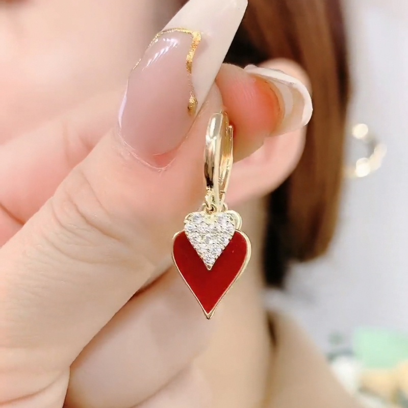 Khuyên Tai Trái Tim Đa Năng Thanh Lịch Hàn Quốc