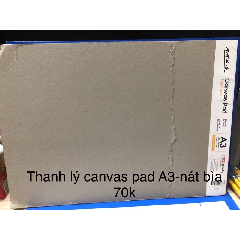 SỔ VẼ CANVAS PAD MONTMART(A4/A3)
