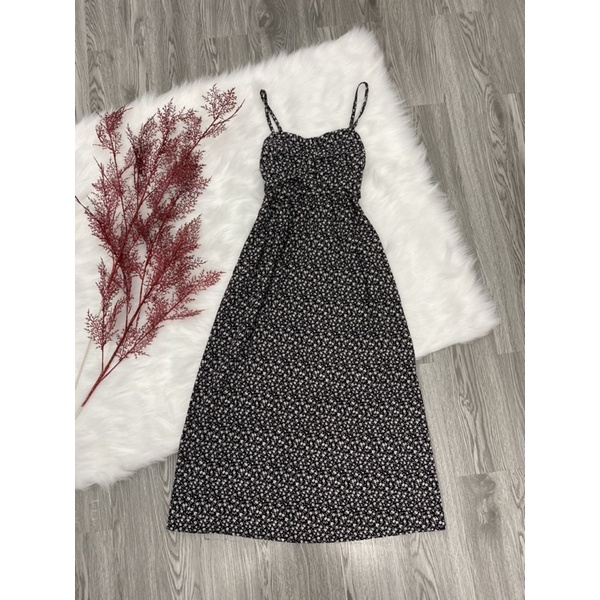 Váy 2 dây hoa nhí