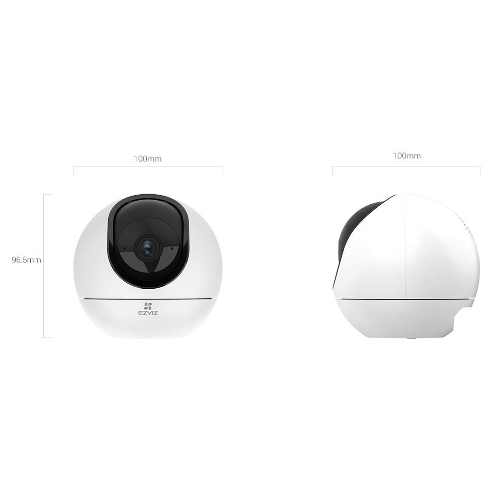 Camera xoay 360 độ Ezviz C6 phiên bản 2K, camera wifi trong nhà độ nét cao, nhận diện cử chỉ, wifi 2 băng tần