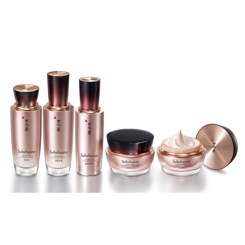 Bộ Chống Lão Hóa Thông Đỏ Sulwhasoo Timetreasure Skincare Set (2 Items) 277ml - Bộ thông đỏ Sulwhasoo