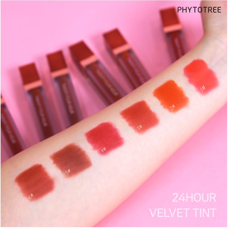 SON KEM LÌ PHYTOTREE 24H TINT VELVET MÀU 01 02 03 04 05 06 | BigBuy360 - bigbuy360.vn