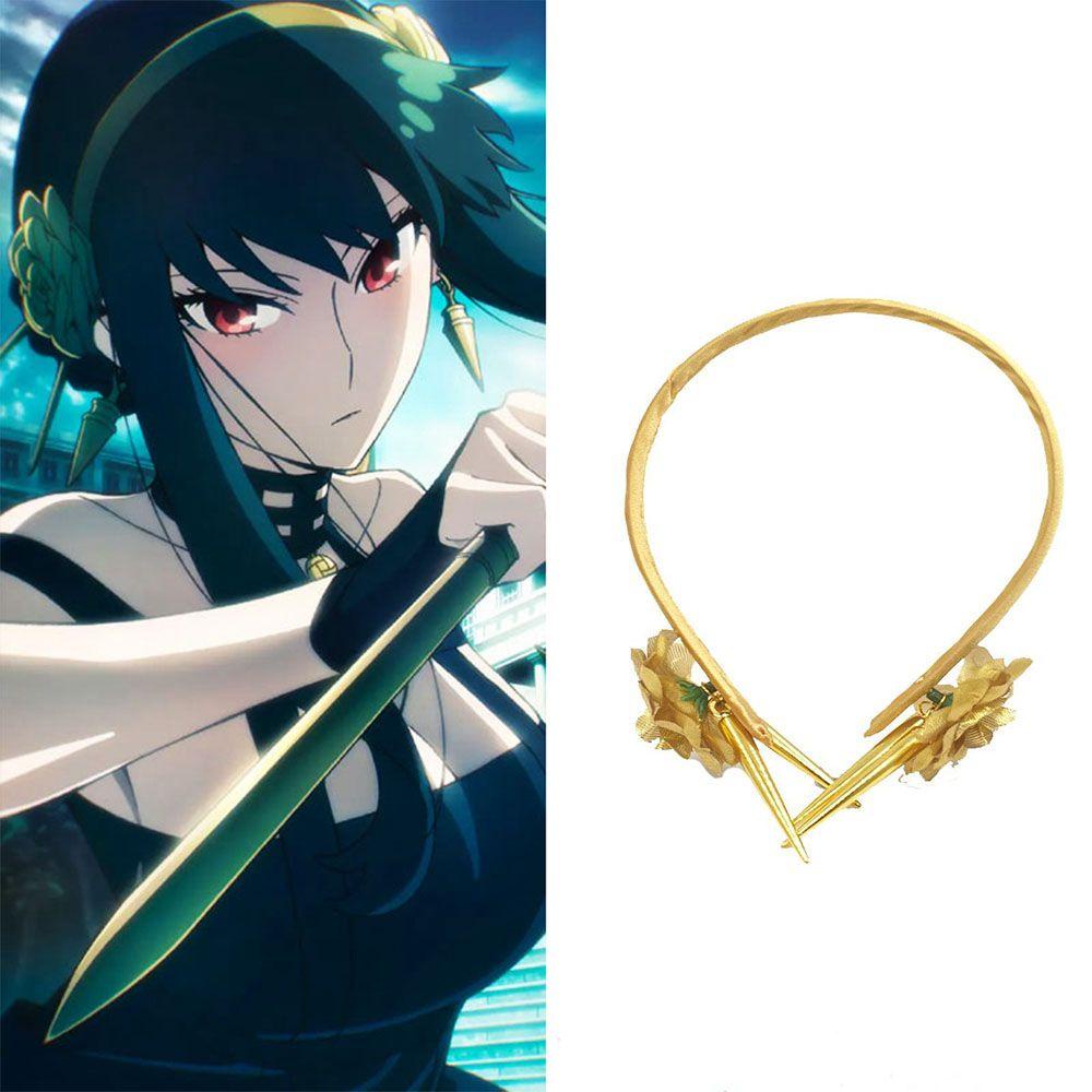 Cài Tóc Hóa Trang Nhân Vật Yor Briar Trong Yor Forger Spy Family