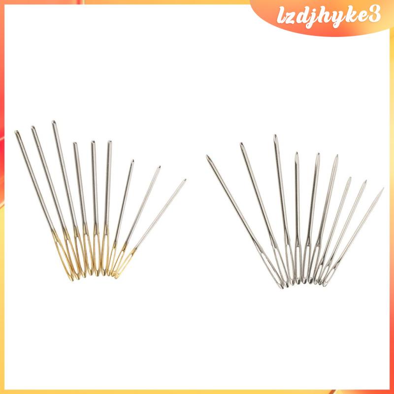 Bộ 9 Cây Kim Thêu Mắt To Bằng Thép Không Gỉ lzdjhyke3