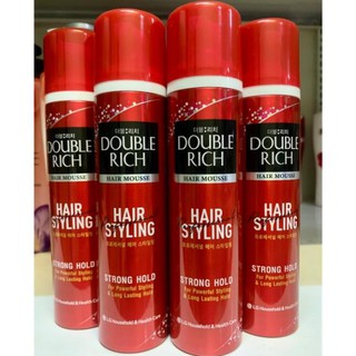 Keo Xịt Tóc Double Rich 150ml giữ nếp tóc cứng