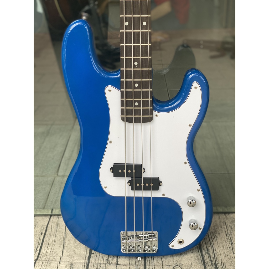 Guitar bass điện Dallas DL-B1 2 mobin tặng kèm phụ kiện