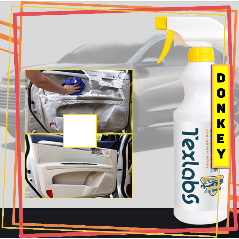 Bọt Xịt Làm Sạch Vệ Sinh Nội Thất Ô Tô Đa Năng Texlabs 500ml DOKEY99