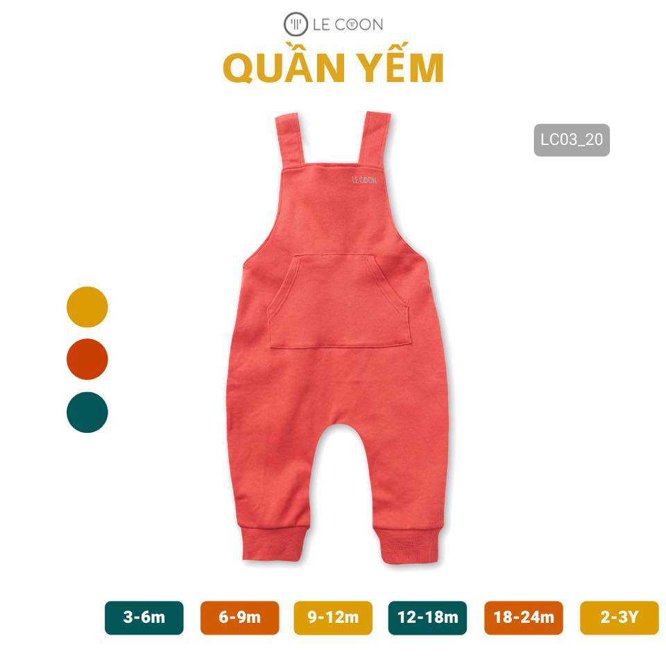 LE COON | Quần Yếm Siêu Cute Dành Cho Bé | COMFY