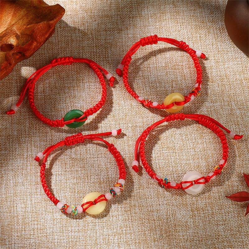 Vòng tay chỉ đỏ đồng điều may mắn, vòng tay may mắn - Quà tặng phong thuỷ - Bestore Vietnam