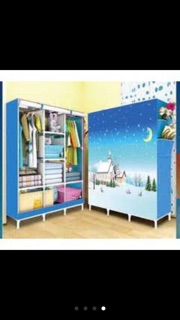 Tủ vải 3 buồng 8 ngăn
