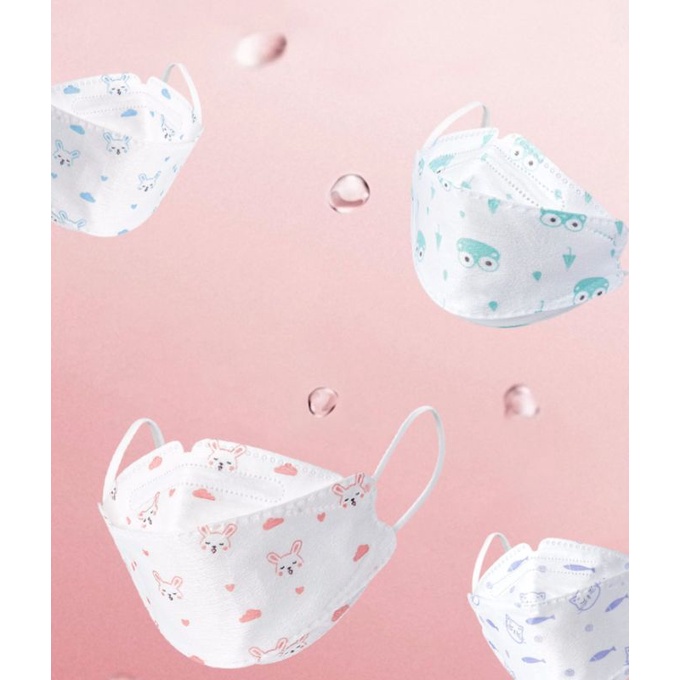 Khẩu trang y tế cho bé KF94 chuẩn Hàn Quốc, túi zip 10c | BigBuy360 - bigbuy360.vn